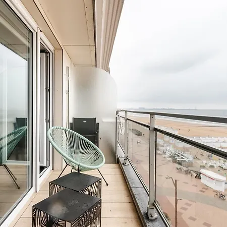 Luxueuze Met Frontaal Zeezicht Knokke-Heist